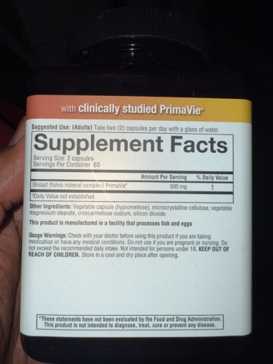 shilajit men's formula