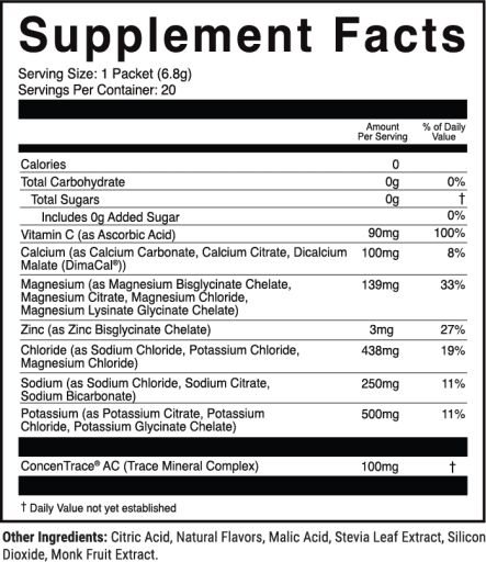 Hydration Sticks (Lemonade)