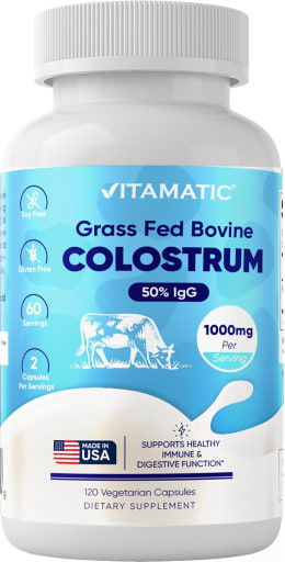 Grass Fed Bovine Colostrum Capsules