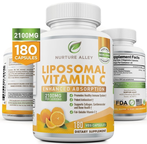 Liposomal Vitamin C 2100 mg