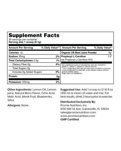 Blood Flow Berry Beets