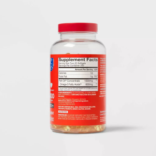 100% Wild Caught Half-the-Size Fish Oil