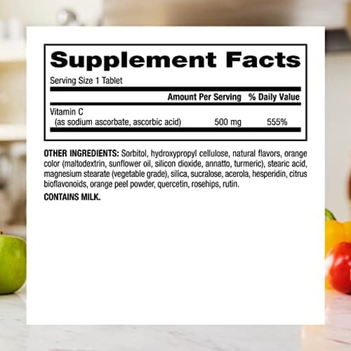 Chewable Vitamin C 500mg