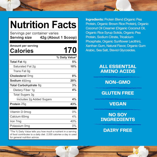 Plant Protein (Vanilla)