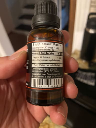 Tongkat Ali Spagyric Tincture