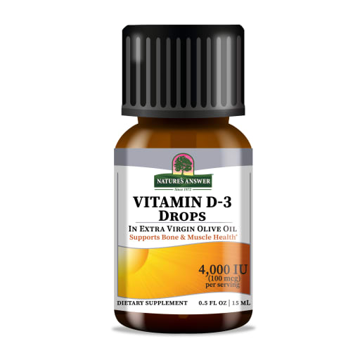 Vitamin D-3 Drops 4000 IU