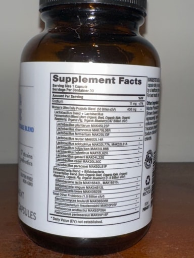 Women's Ultra Daily Probiotic 50 Billion CFU