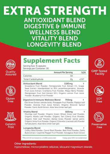 Fruits & Veggies + Antioxidant Blend