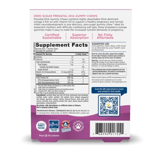 Prenatal DHA Gummies
