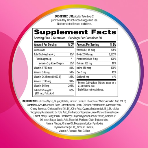 Multi + Beauty Multigummies