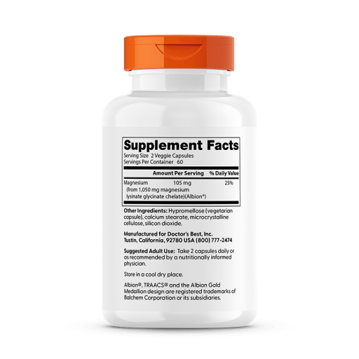 High Absorption Magnesium 105 mg