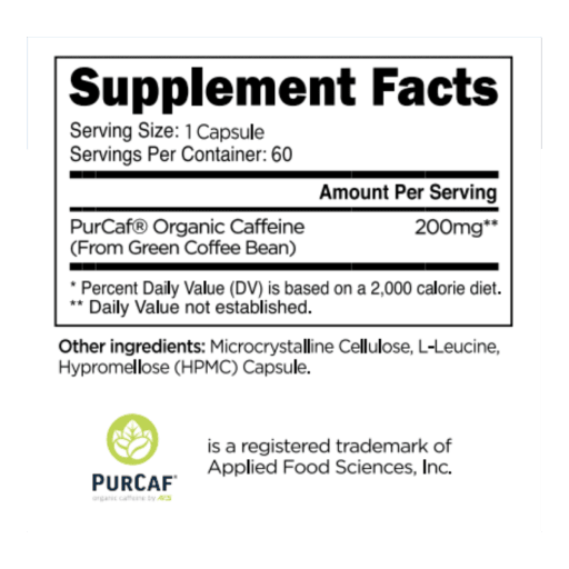 Purcaf Organic Caffeine