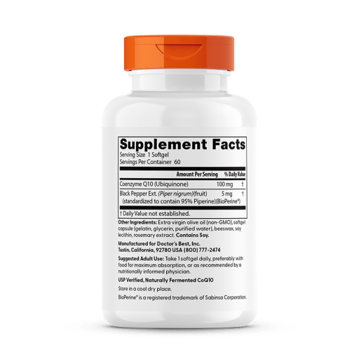 High Absorption CoQ10 100 mg