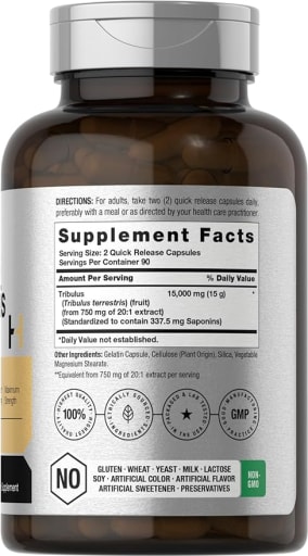 Tribulus Terrestris 15000 mg