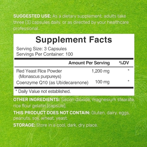 Red Yeast Rice with CoQ10