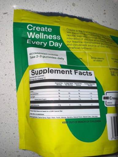 Creatine Monohydrate Gummies