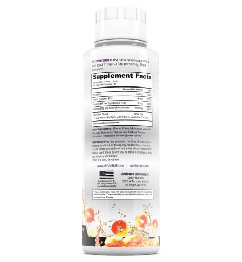 Liquid L-Carnitine 3000 (Sour Peach Rings)