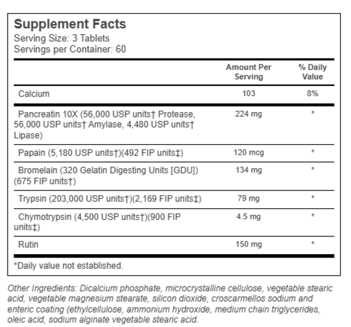 FlavenZym Systemic Enzyme Blend