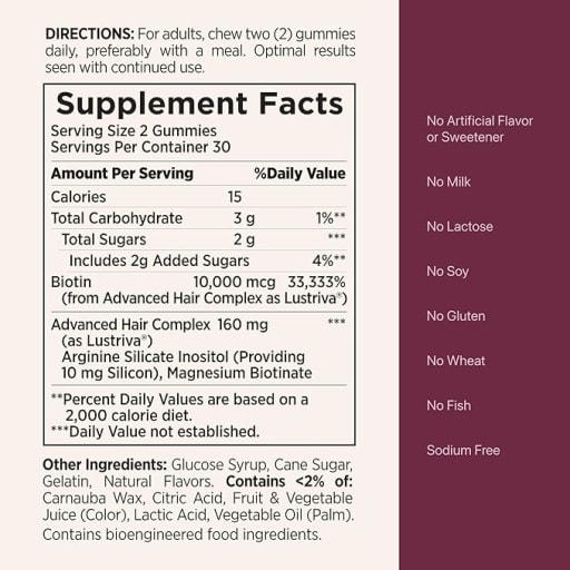 Hair Growth Gummies