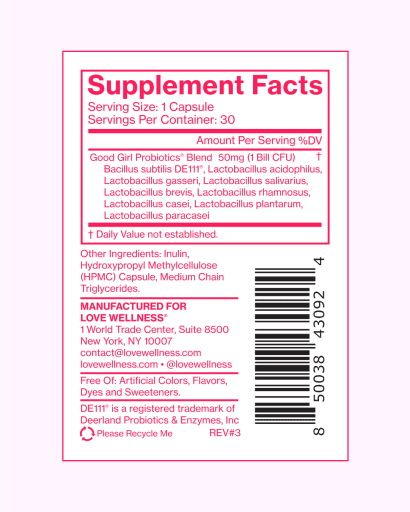 Good Girl Probiotics