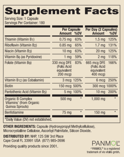 Vitamin B Complex with Benfotiamine