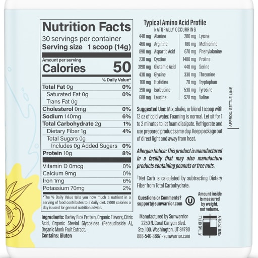 Clear Protein (Pineapple Coconut)
