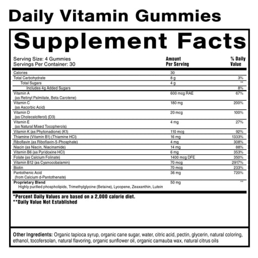 Daily Vitamin Gummies
