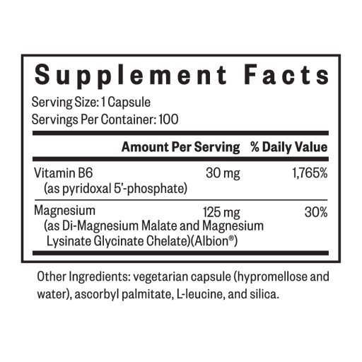 Magnesium Plus with Vitamin B6