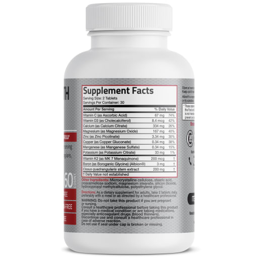 Bone Health & Strength Complex Formula