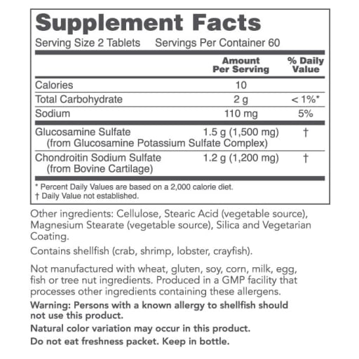 Glucosamine & Chondroitin