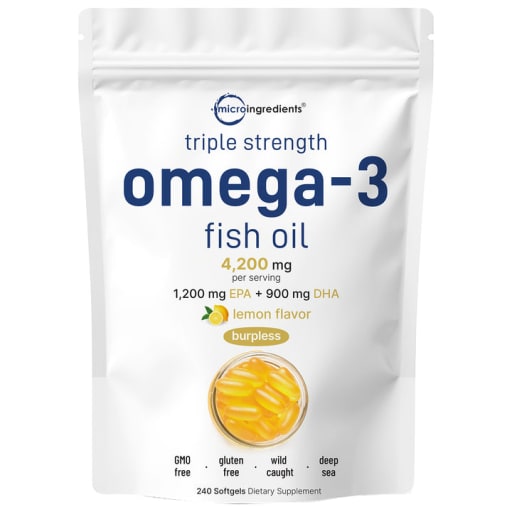 Triple Strength Omega-3 Fish Oil 4200 mg