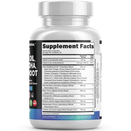 MultiMineral Sea Moss Black Seed Oil