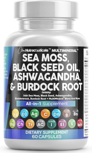 MultiMineral Sea Moss Black Seed Oil