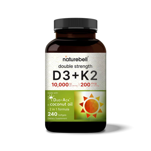 Double Strength Vitamin D3 + K2