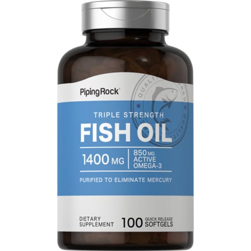 Triple Strength Omega-3 Fish Oil 1400 mg