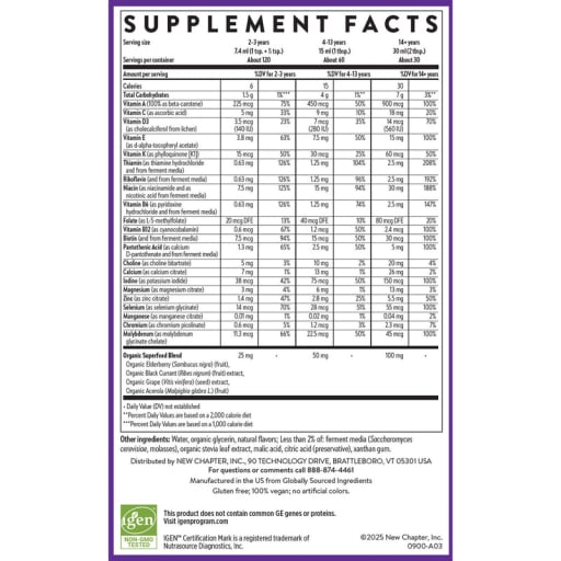 Liquid Multivitamin (Orange Mango)