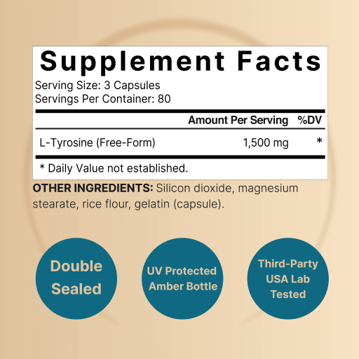 L-Tyrosine 1500mg