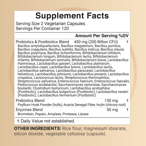 Probiotics 200 Billion