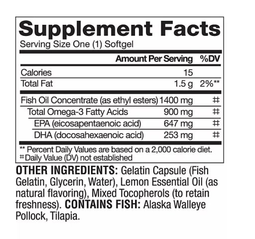 Omega 3 900 mg