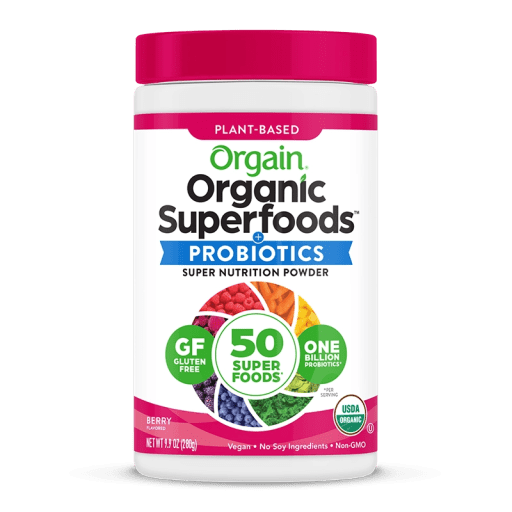 Organic Superfoods Probiotics (Berry)