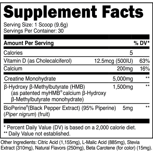 Creatine HMB (Pineapple)