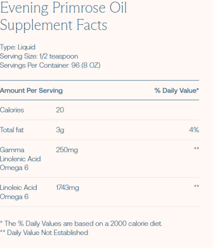 Evening Primrose Oil