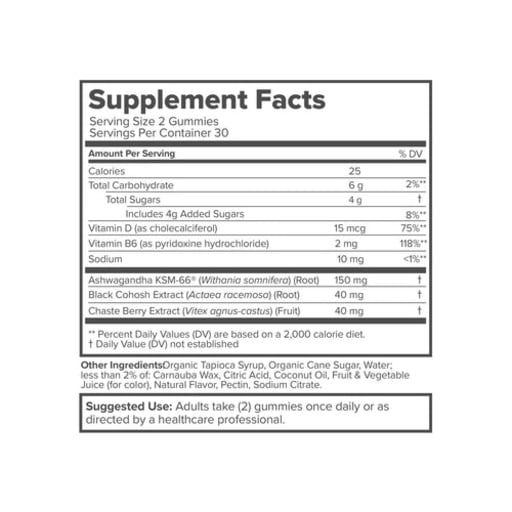 MENO Menopause Gummy Vitamin