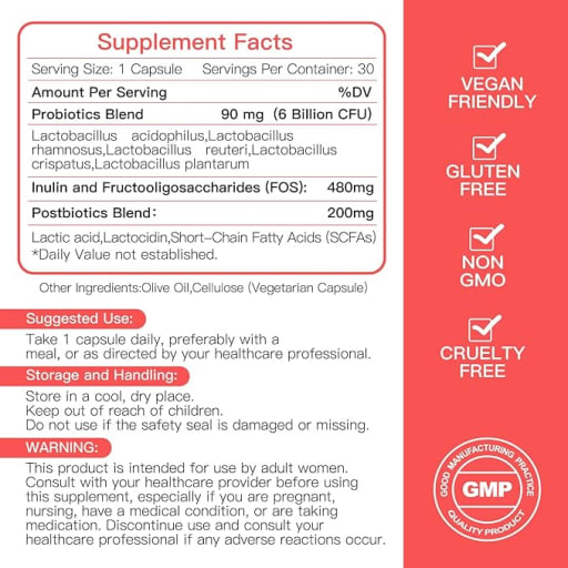 Vaginal Probiotics Capsules