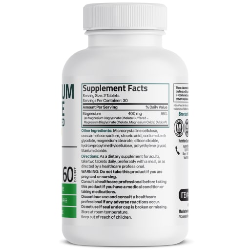 Magnesium Glycinate Extra Strength 400 mg