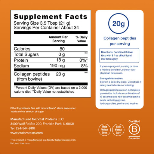 Collagen Peptides (Salted Caramel)