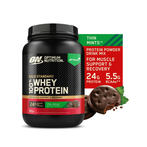 Gold Standard 100% Whey Protein Powder (Thin Mints)