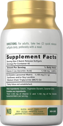 Liposomal Vitamin C Complex 2200 mg