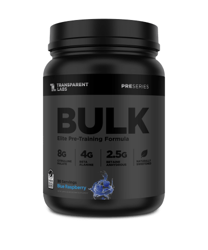 Bulk Black Pre-Workout (Blue Raspberry)