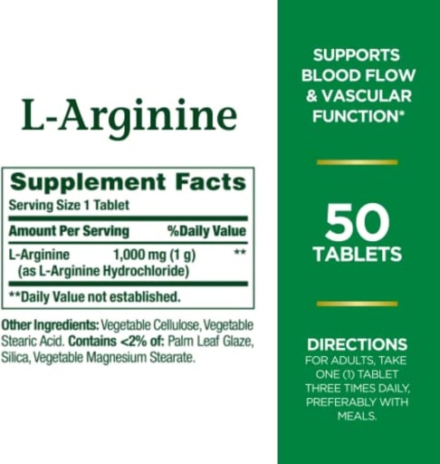 L-Arginine 1000 mg